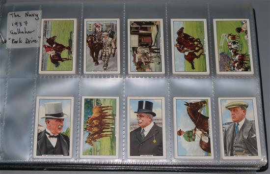 Album of cigarette cards